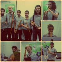  2014 - Projeto Harmonic Flute Ensemble, na PEC